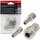 Set kuplungash të shpejta pneumatike FORCEKRAFT, 1/4", 3 copë, çelik