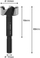 Фреза Форстнер Bosch 2608901836, 34mm, должина 88mm