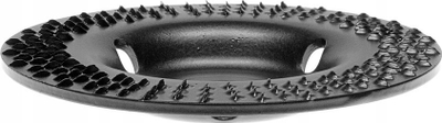 Disk rrafshues Tarpol Recessed Rasp A T 52, 115mm, për mulli këndi, i zi