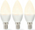 Llambë LED Nedis LBE14C352P3, 4.9W, 2700K, bazë E14