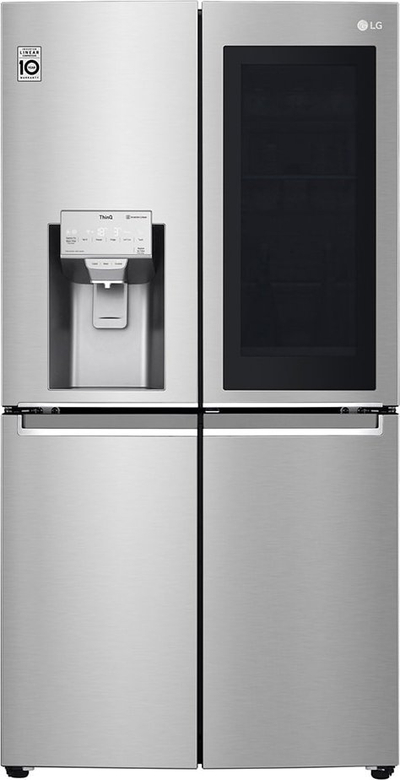 Frigorifer multi-door LG GMX945NS9F, 638L, shpërndarës uji dhe akulli, inox