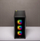 Kasë Corsair iCUE 4000X RGB Midi Tower, e zezë