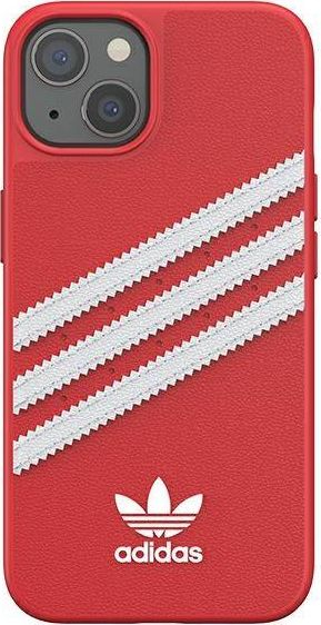 Kuti telefoni Adidas 3-Stripes për iPhone 13 Pro 6.1", që s’e ha goditja, e kuqe