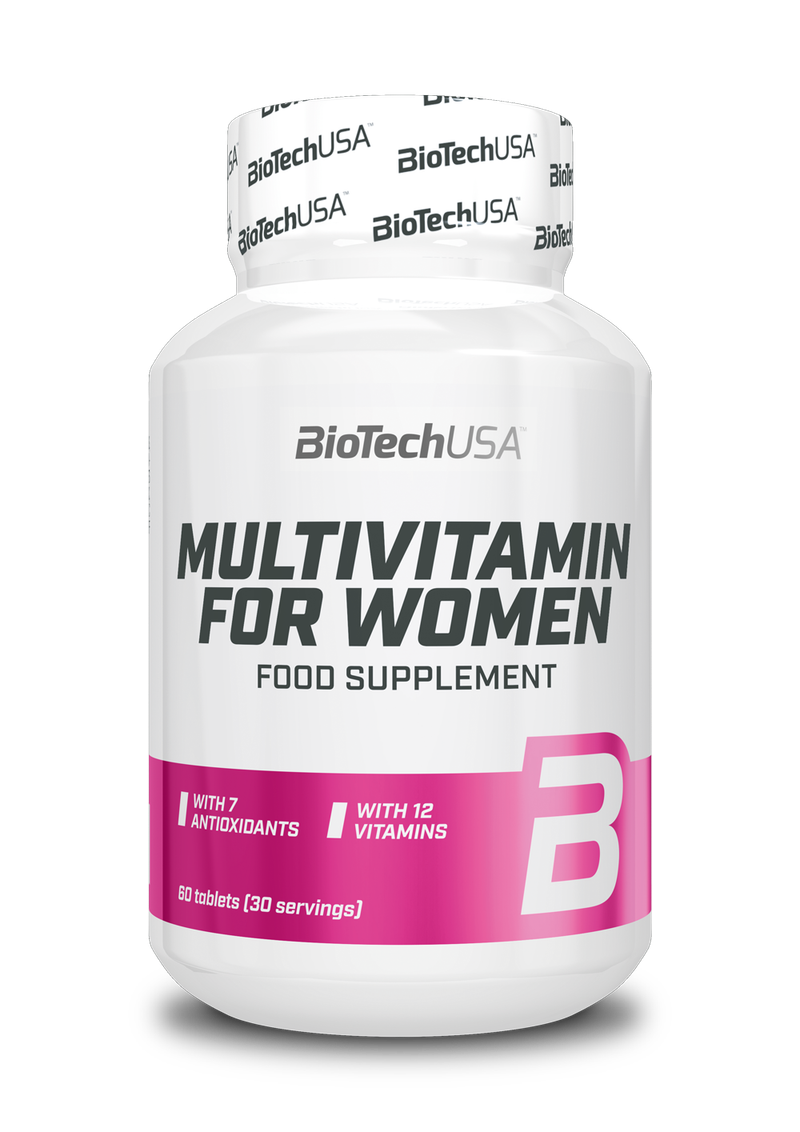 Suplemente BioTechUSA Multivitamin for Women Food Suplement, 60 tableta