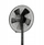 Ventilator në këmbë G3 Ferrari G50048 Total Black, 40cm, me telekomandë, i zi