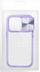 Футрола Slider за iPhone 15 Plus, заштитна, виолетова
