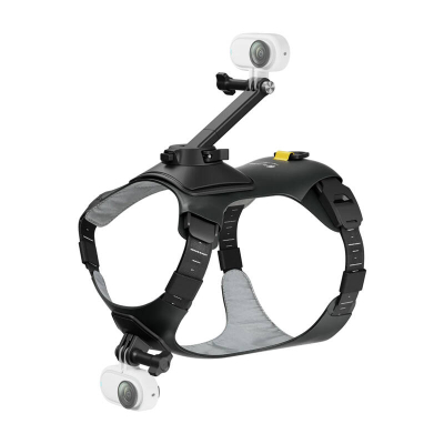 Parzmore për kamera Insta360 Pet Harness Mount S, për qen të vegjël, e zezë