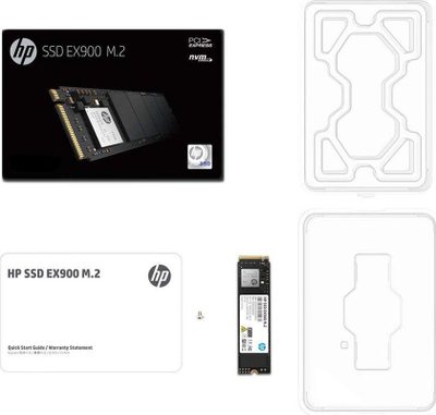 Disk SSD HP EX900, 1TB, M.2 2280 PCI-E x4 Gen3 NVMe