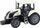 Lodër traktor me telekomandë LeanToys RC 2.4G, me zë, i bardhë