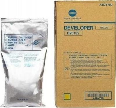 Девелопер за печатач Konica Minolta DV-613Y A1DY700, жолта, 300K страници, жолта