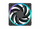 Ventilator kase Fractal Design Momentum 14 RGB, 14 cm, set 3 copë, i zi