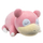 Lodër pelush Pokemon Slowpoke duke fjetur, 18", 46 cm, rozë