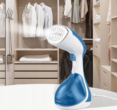 Рачен парогенератор за облека Maestro MR-355-BLUE, 1500W, 0.24L, сино и бело