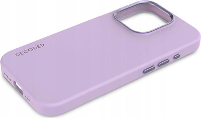 Futrollë Decoded Silicone Back Cover për iPhone 15 Pro Max, MagSafe, ngjyrë lejla