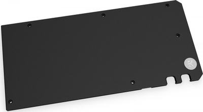 Backplate grafike EKWB EK-Quantum Vector TUF RTX 3070, për ASUS TUF RTX 3070, metal, i zi