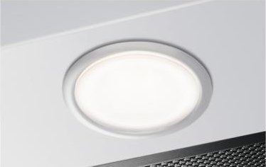 Kapak i integruar Electrolux CFG516W, 600 m³/h, LED, i bardhë