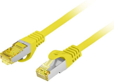 Kabllo rrjeti Brand PCF6A-10CU-1500-Y, Cat 6a S/FTP, 15m, e verdhë