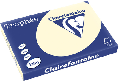 Letër kopjimi Clairefontaine Trophe 1302C, A3, 120 g/m², 250 fletë, e bardhë