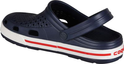 Klompa për gra Coqui Lindo W 6413-100-2132, material CoquiAir, me rrip që kthehet, blu e errët