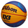 Top basketbolli Wilson, lëkurë sintetike, nr. 6, kaltër/verdhë