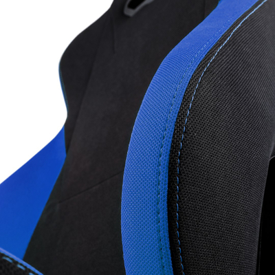 Karrige gaming Nitro Concepts S300, sedilje e mbushur, ergonomike, zi e blu