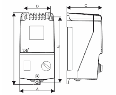 Kontrollues shpejtësie BREVE ARW 3.0/1 17886-9965, për ventilator, IP30