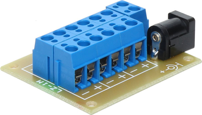 Modul shpërndarës energjie LZ-1ML, për panele industriale, dizajn kompakt