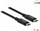 Kabllo USB Delock USB‑C në USB‑C 86980, USB4, 2 m, e zezë