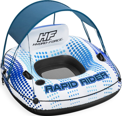 Rreth fryrës Bestway Rapid Rider, 137 cm, me mbajtëse, i kaltër