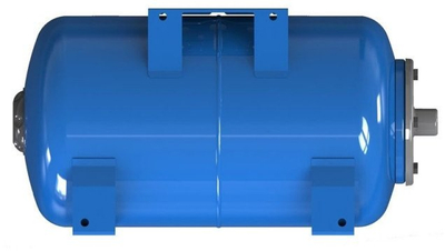 Хоризонтален резервоар за хидрофор Вarem US041362CS0A2000, 40L, 10 bar, син