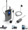 Mikrofon wireless UHF K8, sistem dore, marrës i vogël portativ 6.35mm, rreze 50m, ngjyrë e zezë