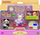 Set lodrash Sylvanian Families, dhomë lojërash për fëmijë, me figura lepuri dhe pande