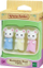 Set lodrash Sylvanian Families Marshmallow Mouse Triplets, figurina trinjakë, shumëngjyrëshe