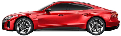 Makina me telekomandë Audi RS E-tron GT, 1:14, 2.4GHz, e kuqe