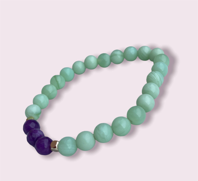 Byzylyk Dar Simple Chrysoprase, dyngjyrësh, 1 copë