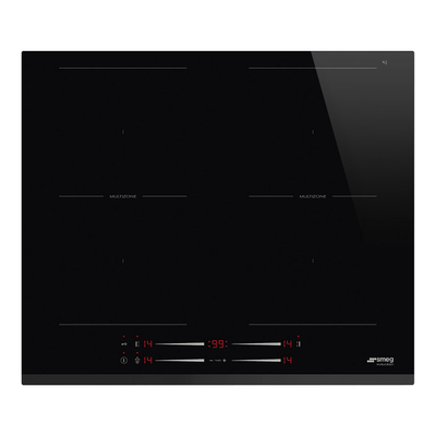 Pllakë gatimi SMEG SI2M7643B, 60cm, 7200 W, e zezë