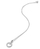 Qafore për femra Hot Diamonds Orbit DP929, e argjendtë