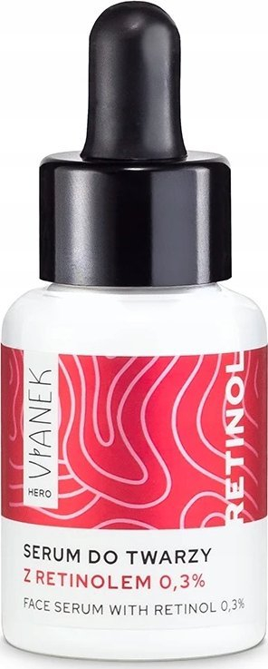 Серум за лице Vianek Hero Rejuvenating, ретинол 0.3%, 30 ml