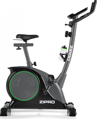 Zipro Nitro магнетен велосипед за вежбање, 115 x 59 x 145 см, 150 кг, црна / сива