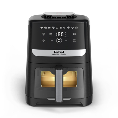 Fritezë ajri Tefal Easy Fry Silence EY5568E0, 5L, 2000W, e zezë