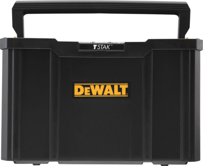 Kuti veglash Dewalt TSTAK DWST1-71228, modulare, dorezë ergonomike, e verdhë