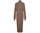 Fustan Vero Moda VMWIELD Slim Fit 10296782 Brown Lentil
