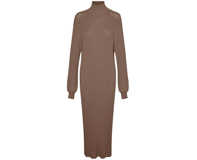 Fustan Vero Moda VMWIELD Slim Fit 10296782 Brown Lentil