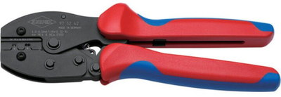 Pincë krimpimi Knipex PreciForce, për MC4 EVO2, mekanizëm ratchet, e kuqe blu