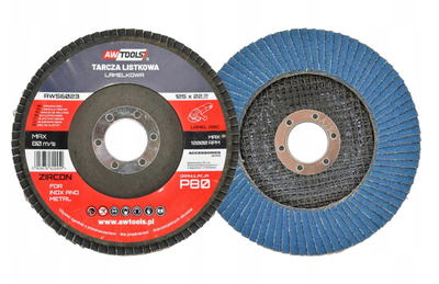 Disk gërryes Zirconium Oxide Flap Disc 125mm, P150, për metal