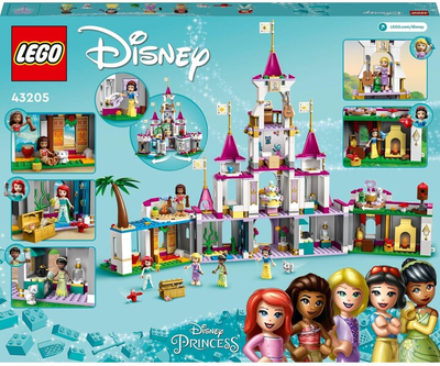 Set LEGO® I Disney Princess ™ 43205 Unforgettable adventures at the castle, 698 pjesë