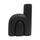 Dekor tavoline qeramike Arcon 19x7x24Hcm (HM4640.02), zezë