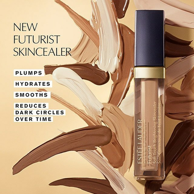 Korrektor Estee Lauder Futurist Soft Touch Brightening Skincealer, mbulim i plotë, hidratues