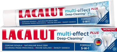 Pastë dhëmbësh Lacalut Multi-Effect 5in1 Plus, 75ml, mbrojtje e plotë, freski që zgjat