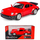 Lodër makinë RMZ City Porsche 911 Turbo 3.3, shkalla 1:32, metal die-cast, e kuqe